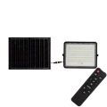 LED Päikesepaneeliga väliprožektor LED/200W/3,2V 4000K must IP65 16000 mAh + kaugjuhtimispult