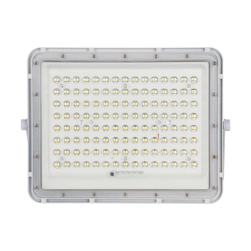 LED Päikesepaneeliga väliprožektor LED/20W/3,2V 6400K valge IP65 + kaugjuhtimispult