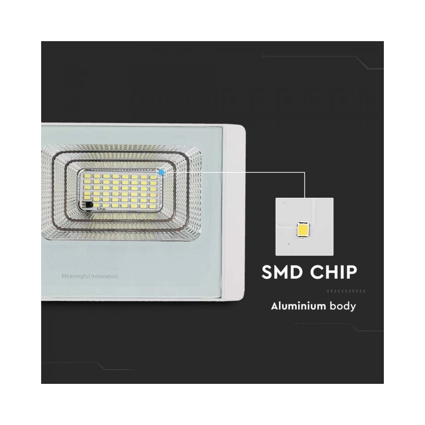 LED Päikesepaneeliga väliprožektor LED/20W/3,2V IP65 4000K + kaugjuhtimispult