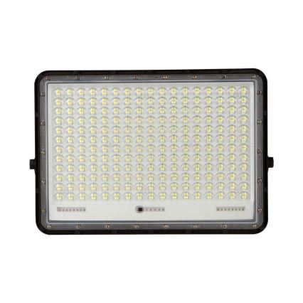 LED Päikesepaneeliga väliprožektor LED/30W/3,2V 4000K must IP65 + kaugjuhtimispult