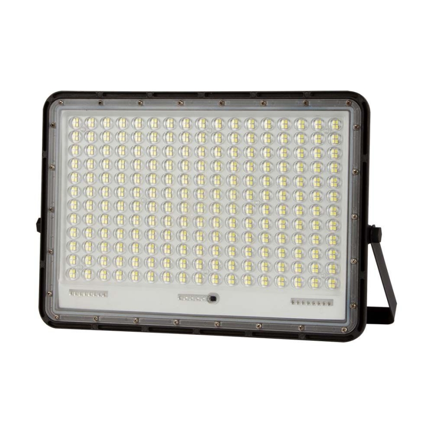 LED Päikesepaneeliga väliprožektor LED/30W/3,2V 6400K must IP65 20000 mAh + kaugjuhtimispult