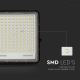 LED Päikesepaneeliga väliprožektor LED/30W/3,2V 6400K must IP65 + kaugjuhtimispult