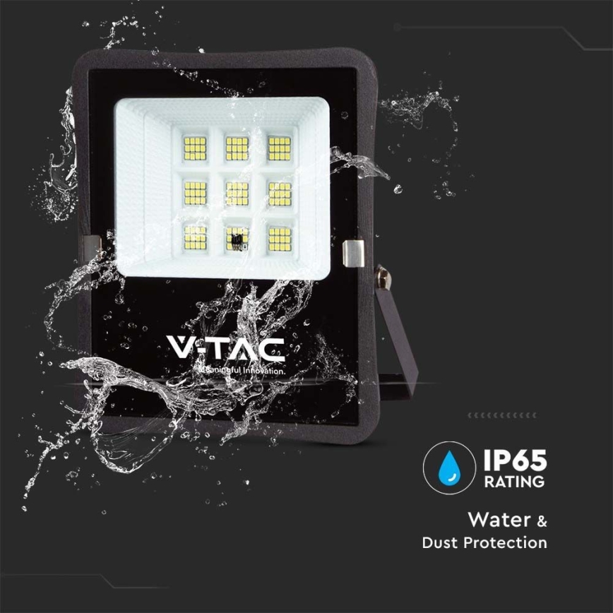LED Päikesepaneeliga väliprožektor LED/6W/3,2V 4000K IP65 5000 mAh + kaugjuhtimispult