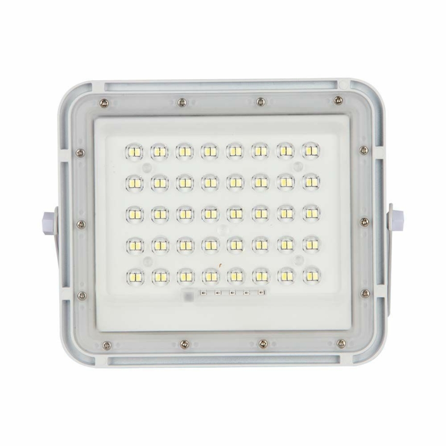 LED Väli Hämardatav päikesepaneeliga prožektor LED/6W/3,2V IP65 6400K 5000 mAh valge + kaugjuhtimispult