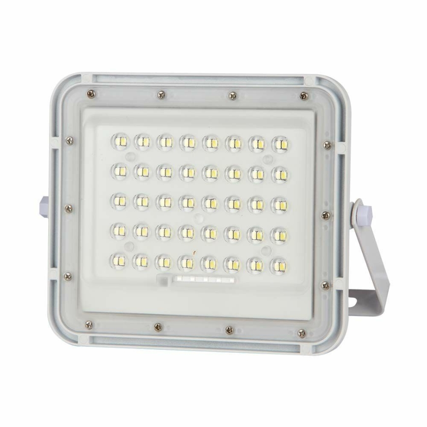 LED Väli Hämardatav päikesepaneeliga prožektor LED/6W/3,2V IP65 6400K 5000 mAh valge + kaugjuhtimispult