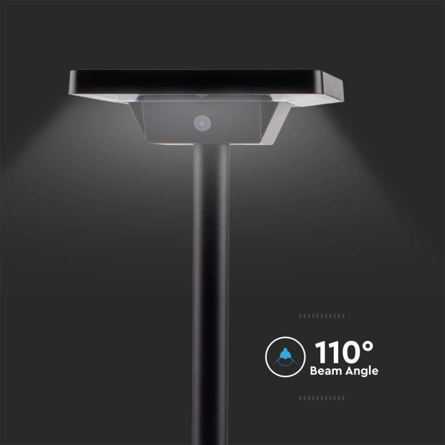 LED Päikesepaneeliga välivalgusti 2in1 LED/2W/3,7V IP65 3000/4000/6500K 2600 mAh