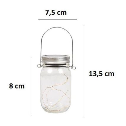 LED Päikesepatareiga valgusti JAR LED/1,2V IP44