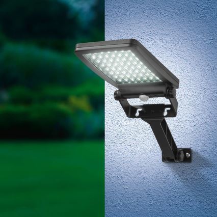 LED päikesereflektor anduriga ADIK LED/1,2W/3,7V 1200 mAh 6500K IP44