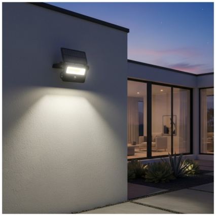 LED päikesereflektor anduriga NCS G2 LED/20W/3,7V 3000/4000/6500K IP54 2600 mAh