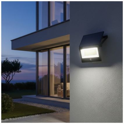 LED päikese-reflektor liikumisanduriga NCS G2 LED/30W/3,7V 3000/4000/6500K IP54 5200 mAh