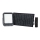 LED päikesereflektor LED/15W/3,7V IP65 4000K 12000 mAh must + kaugjuhtimispult