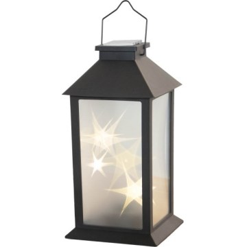 LED-päikesetoitega rippvalgusti anduriga CANDELIO STAR LED/1xAA 2700K IP44 200 mAh