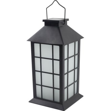 LED päikesetoitega riputatav valgusti anduriga CANDELIO MILKY LED/1xAA 1600K IP44 200 mAh