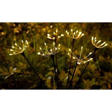 LED päikesetoitel dekoratiivvalgusti anduriga LED/1,2V 3000K 73 cm 600 mAh IP44