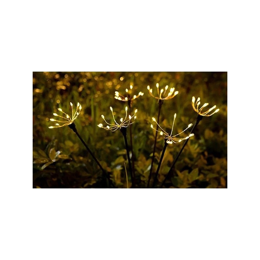 LED päikesetoitel dekoratiivvalgusti anduriga LED/1,2V 3000K 73 cm 600 mAh IP44