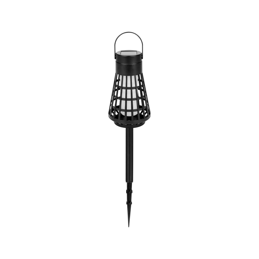 LED päikesevalgusti anduriga 2-ühes LED/1W/3,7V IP54 300 mAh must