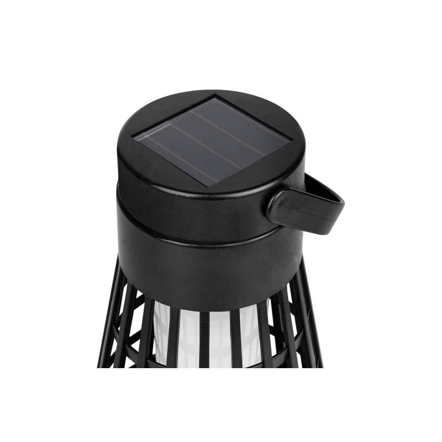 LED päikesevalgusti anduriga 2-ühes LED/1W/3,7V IP54 300 mAh must