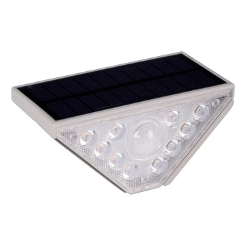 LED päikesevalgusti ARI anduriga, 4,5 W / 3,7 V, 600 mAh, IP44, must
