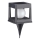 LED päikesevalgusti CUBO LED/3,7V 1200 mAh IP44 must