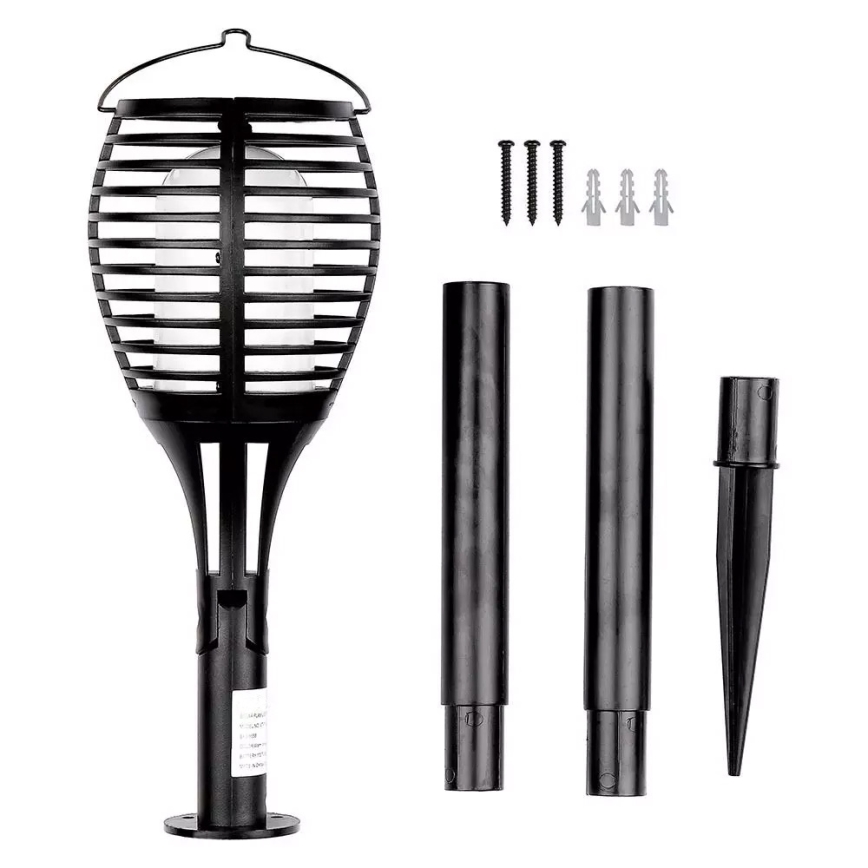 LED päikesevalgusti FLAME 4-ühes LED/0,45W/3,7V IP44 500 mAh