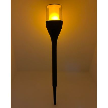 LED päikesevalgusti LED/1,2V 800 mAh IP44 must
