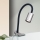 LED Paindlik laualamp klambriga KURT LED/5W/230V hõbedane