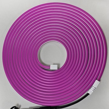 LED Paindlik riba NEON LED/10W/230V 5 m IP65 lilla
