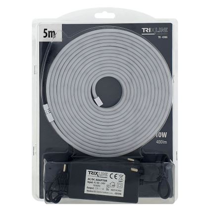 LED Paindlik riba NEON LED/10W/230V 5 m IP65 valge