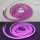 LED Paindlik riba NEON LED/5V USB 1,8 m lilla