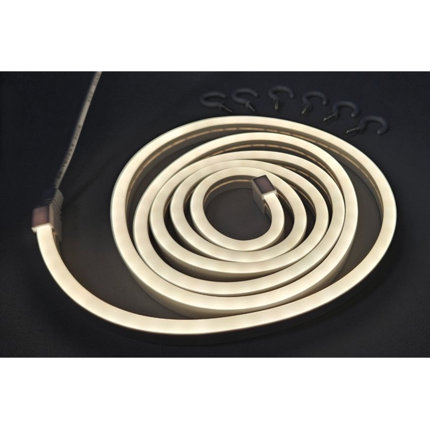 LED Paindlik riba NEON LED/5V USB 1,8 m valge