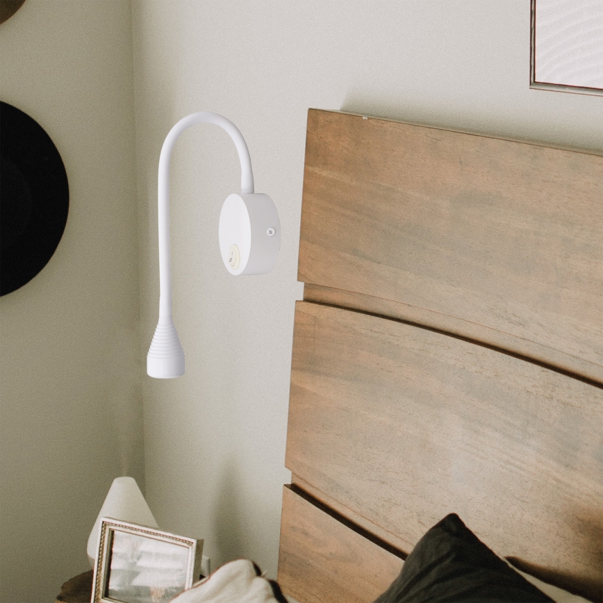 LED Paindlik väike lamp IONAS LED/3W/230V 3000K valge