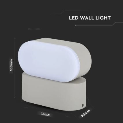 LED Paindlik väli seinavalgusti LED/5W/230V IP65