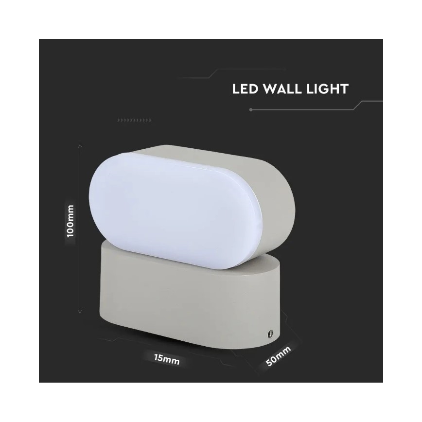 LED Paindlik väli seinavalgusti LED/5W/230V IP65