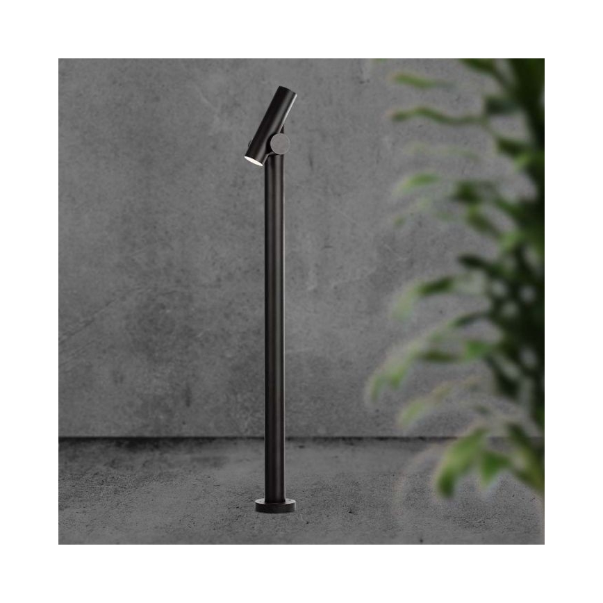 LED Paindlik välilamp LED/4W/230V 3000K IP44 100 cm must