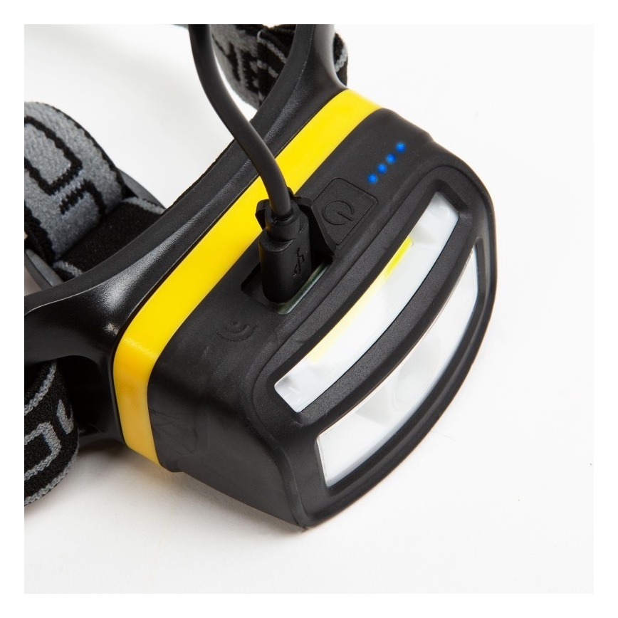 LED Pealamp anduriga LED/13W/Li-ion 1500mAh IP65