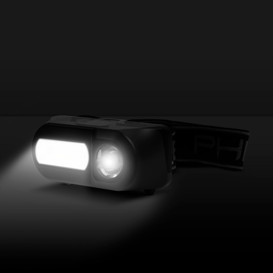 LED Pealamp anduriga LED/3W/Li-ion 1200mAh IP54