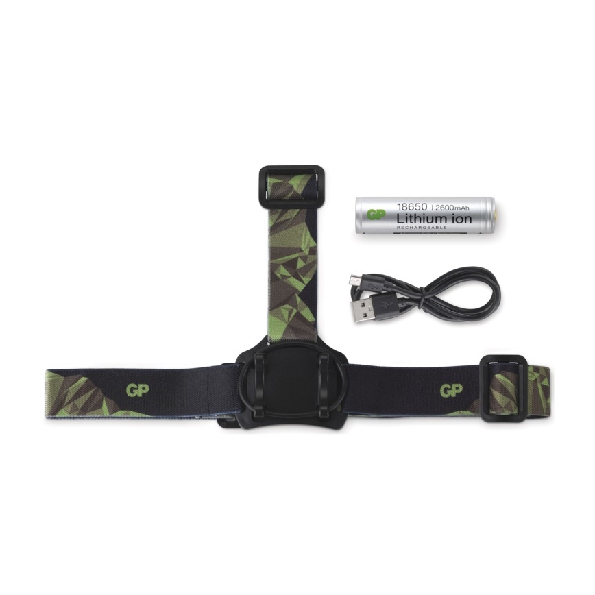 LED Pealamp GP DISCOVERY CHR35 LED/3,7V/2600mAh