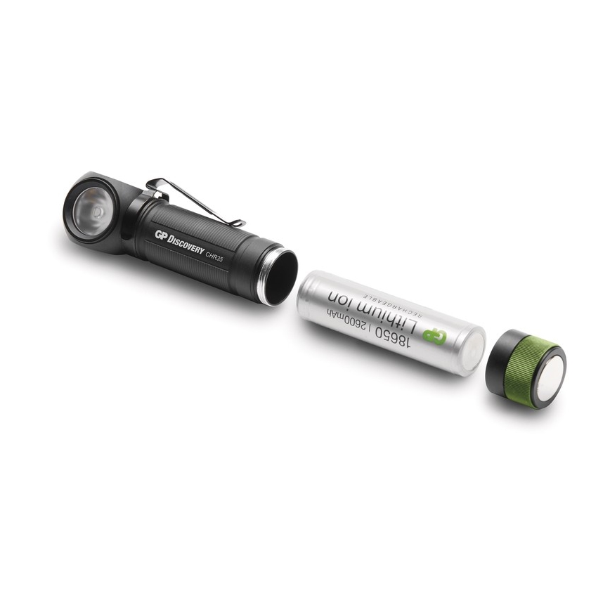 LED Pealamp GP DISCOVERY CHR35 LED/3,7V/2600mAh