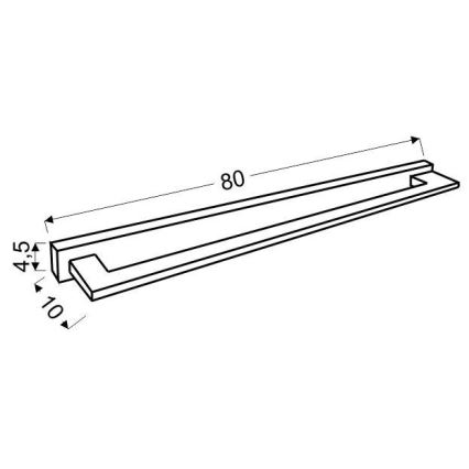 LED Peeglivalgustus CHICK LED/14W/230V