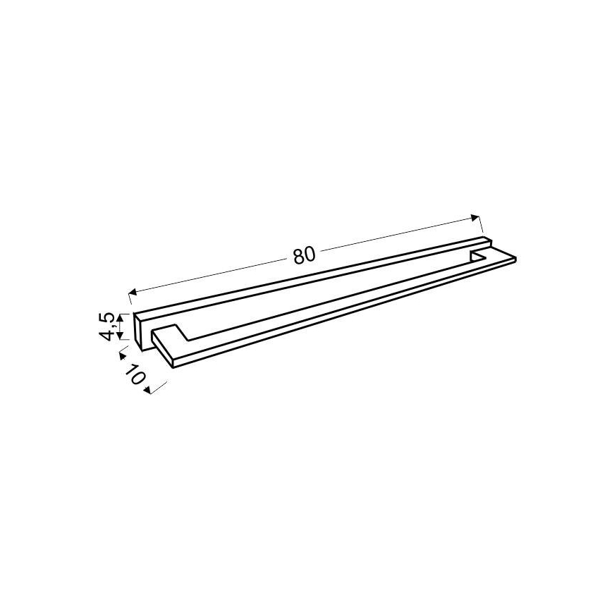 LED Peeglivalgustus CHICK LED/14W/230V