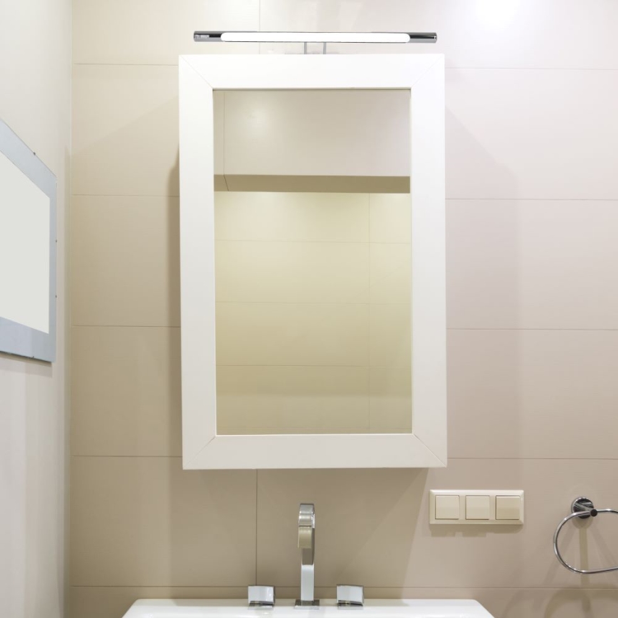 LED Peeglivalgustus LED/9W/230V 3000K 50cm läikiv kroom