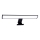 LED Peeglivalgustus vannituppa ELBA LED/8W/230V 4000K 40 cm IP44 must