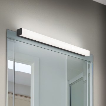 LED Peeglivalgustus vannituppa HORIZON LED/12W/230V 3000/4000K 60 cm IP44 must