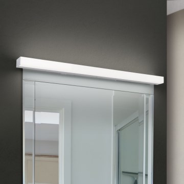 LED Peeglivalgustus vannituppa HORIZON LED/18W/230V 3000/4000K 90 cm IP44 hõbedane