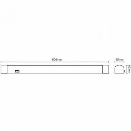 LED-peeglivalgustus vannituppa LED/15W/230V 4000K IP44