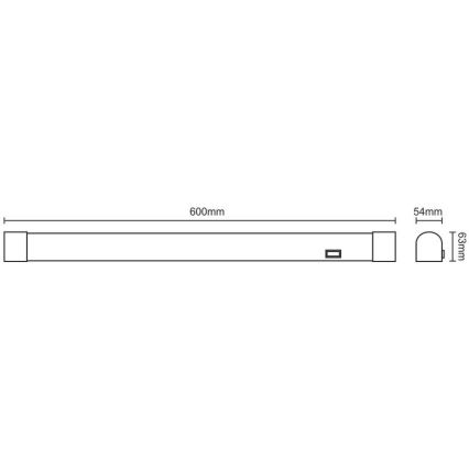 LED-peeglivalgustus vannituppa LED/15W/230V 4000K IP44