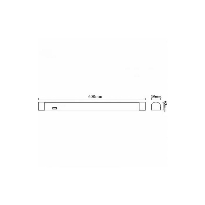 LED Peeglivalgustus vannituppa LED/15W/230V 4000K IP44