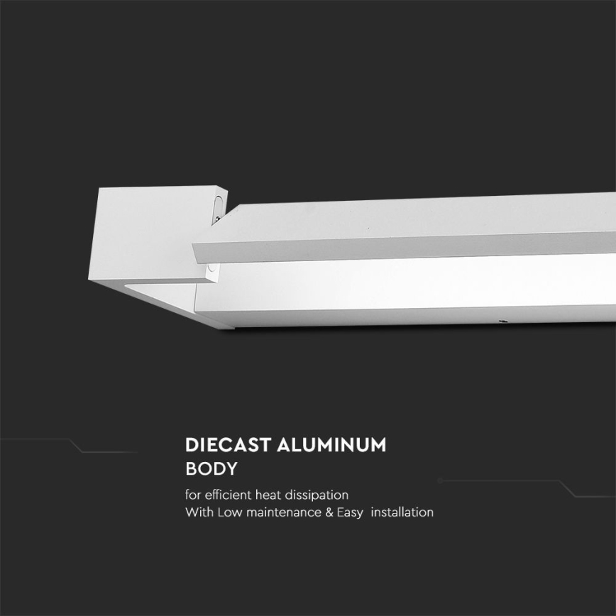 LED Peeglivalgustus vannituppa LED/16W/230V 3000K IP44 60 cm valge