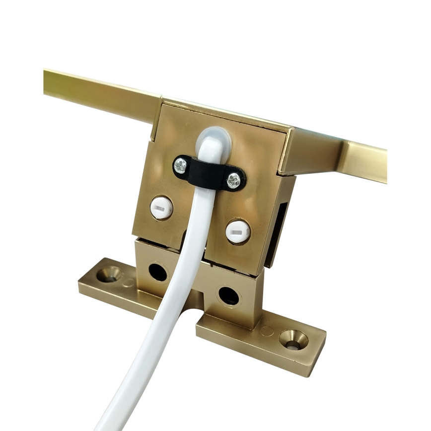 LED Peeglivalgustus vannituppa LED/8W/230V 4000K 50 cm IP44 matt kuldne