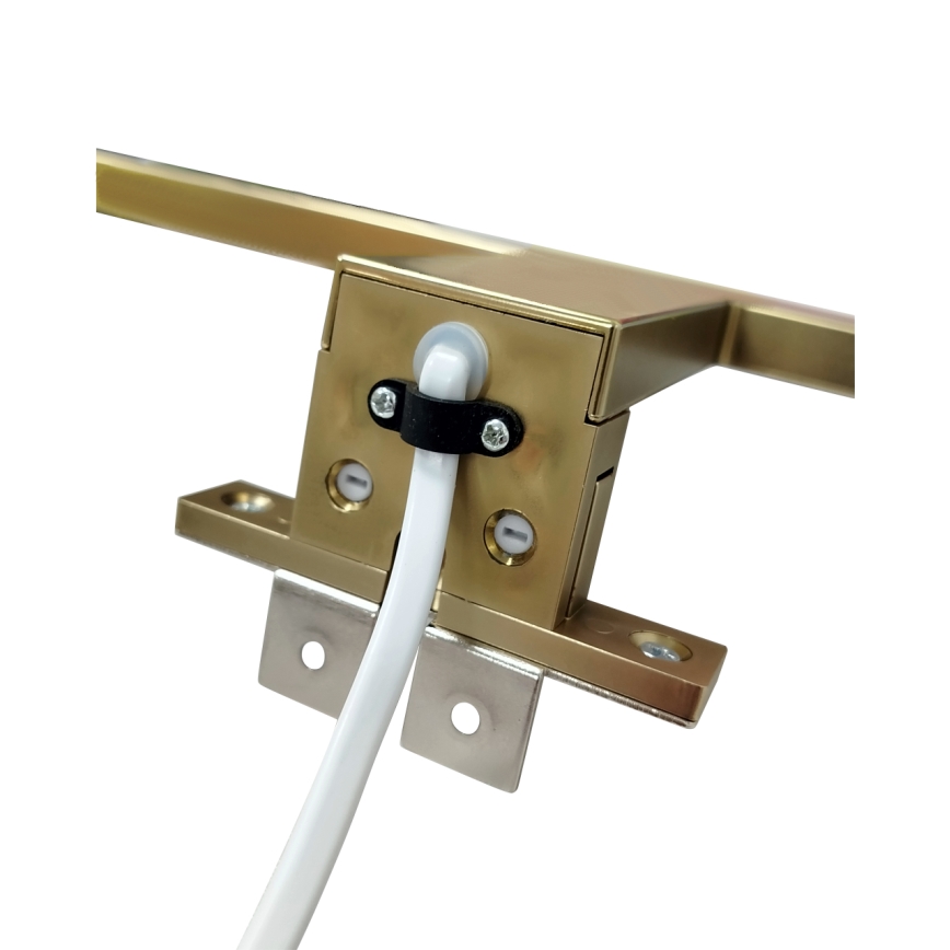 LED Peeglivalgustus vannituppa LED/8W/230V 4000K 50 cm IP44 matt kuldne